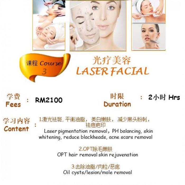 Online Laser Facial Course
