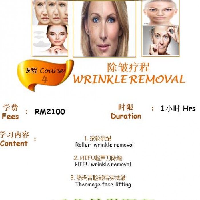 Online Wrinkle Removal Course